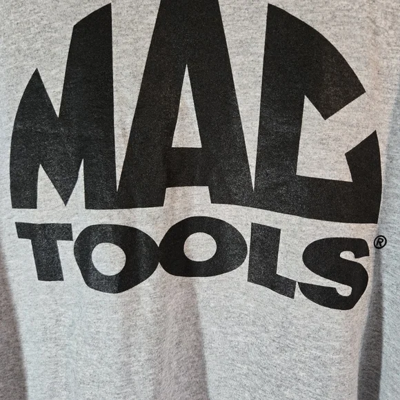 MAC TOOLS Short Sleeve Ash Gray Tee Shirt Men's Size 3XL - Picture 1 of 6
